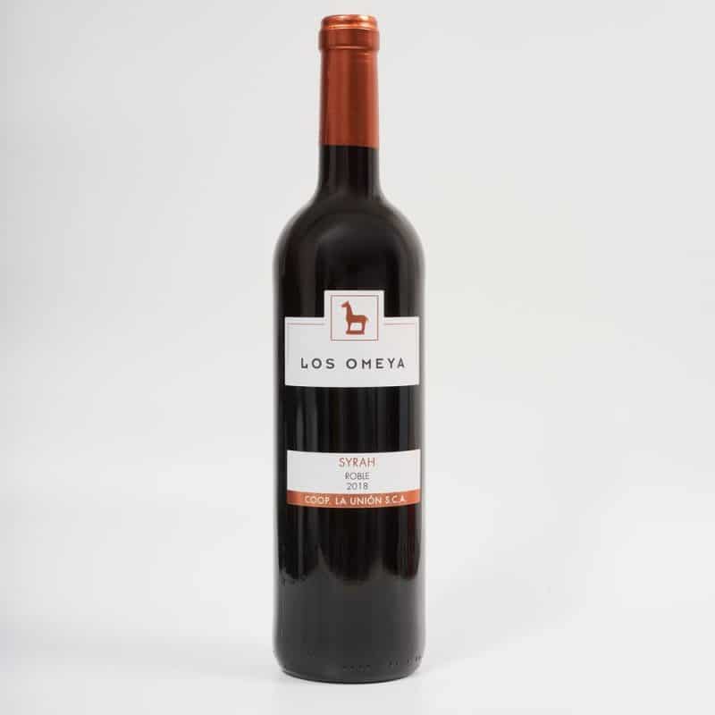 vino tinto los omeya roble