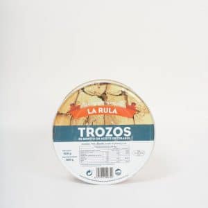 Bonito del norte en trozos