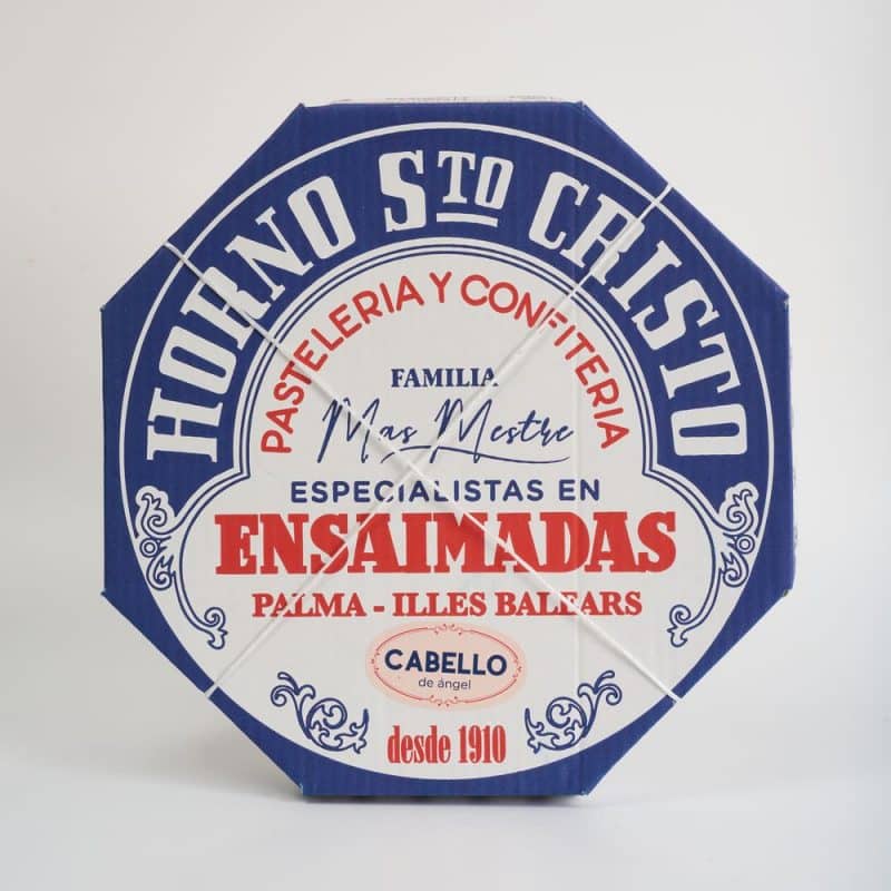 Ensaimada de cabello de ángel