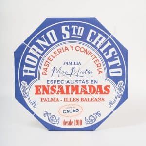 Ensaimada de chocolate