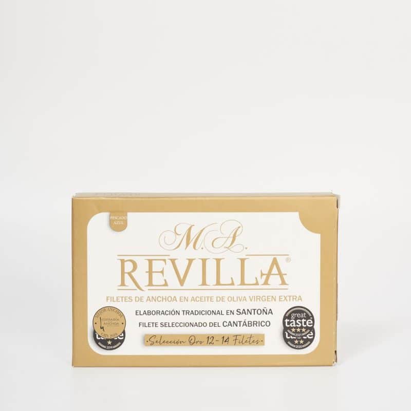 Anchoas de Santoña, M.A. Revilla serie Oro