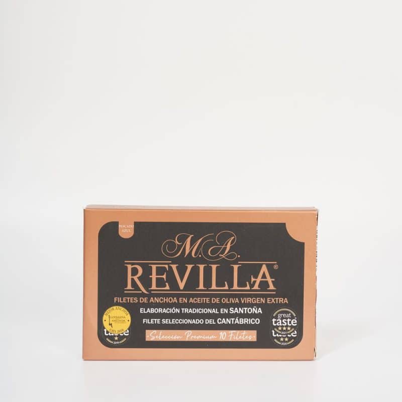 Anchoas de Santoña, M.A. Revilla serie Premium.