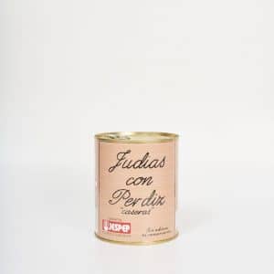 Judías con perdiz