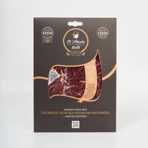 Cecina de León IGP, reserva 18 meses premium, loncheada