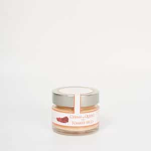 Crema de queso con tomate seco