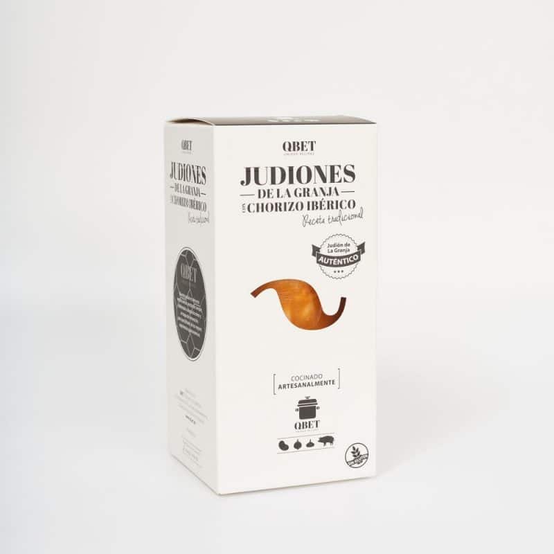 Judiones de La Granja con chorizo ibérico