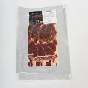 Paleta 100% ibérica de cebo, loncheada