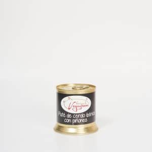Paté de cerdo ibérico con piñones