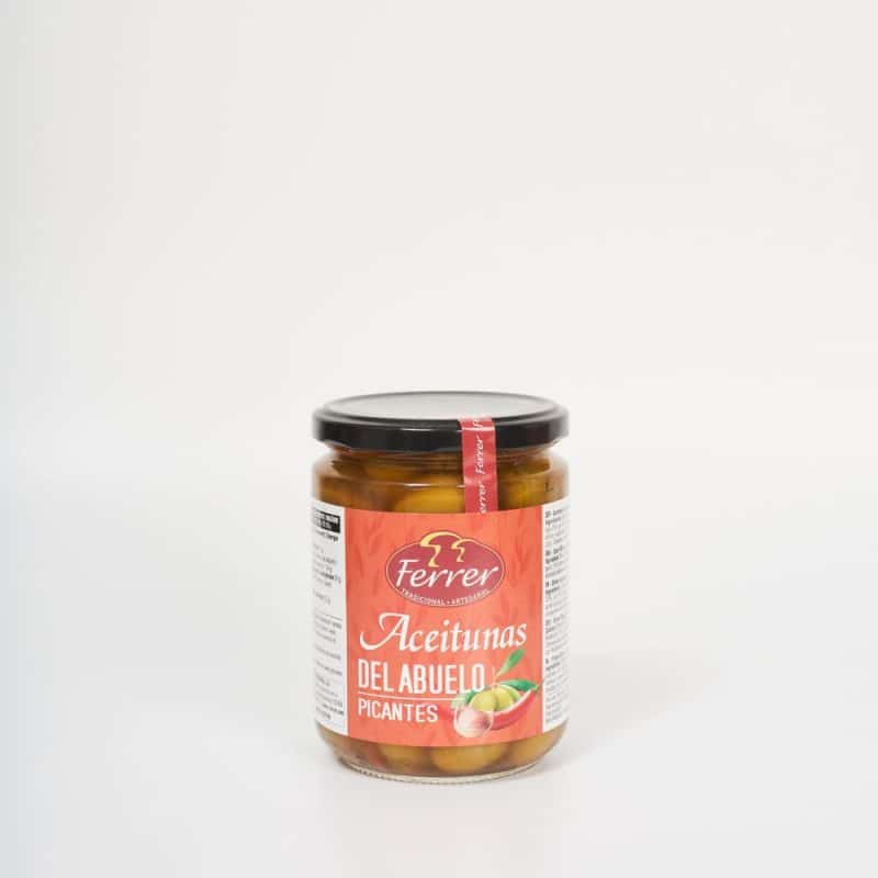 Aceitunas del abuelo picantes