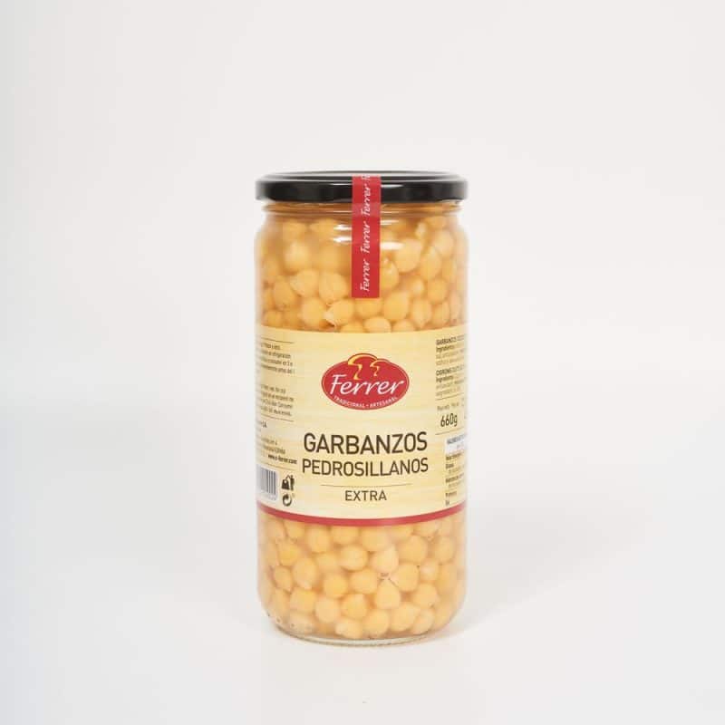 Garbanzos pedrosillanos cocidos
