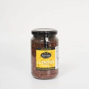 Lentejas caviar