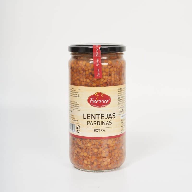 Lentejas pardinas
