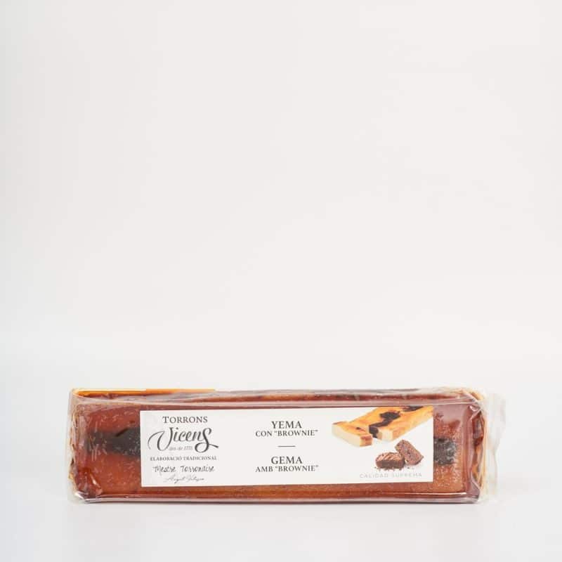 Turrón de yema con brownie, de Agramunt