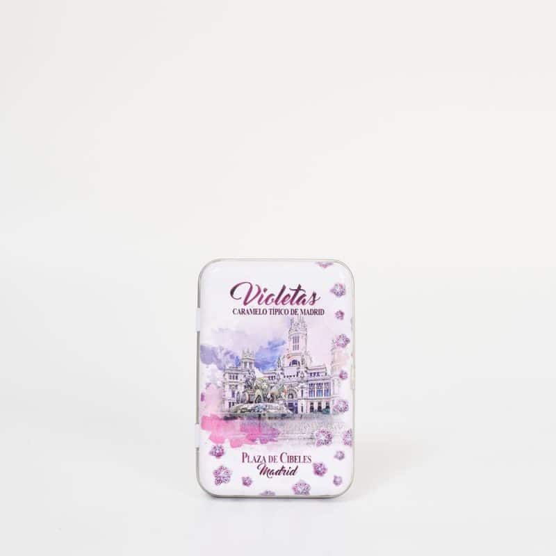 Violetas, lata La Cibeles Madrid