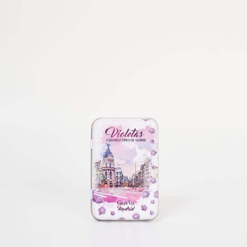 Violetas, lata Gran Vía Madrid