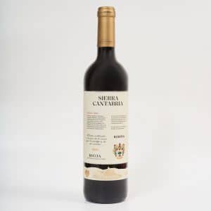 Vino tinto Rioja Alavesa, Sierra de Cantabria