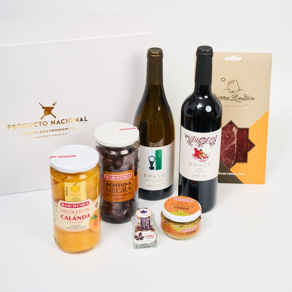 Caja productos típicos de Aragón
