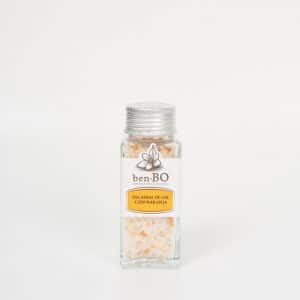 escamas de sal con naranja de valencia